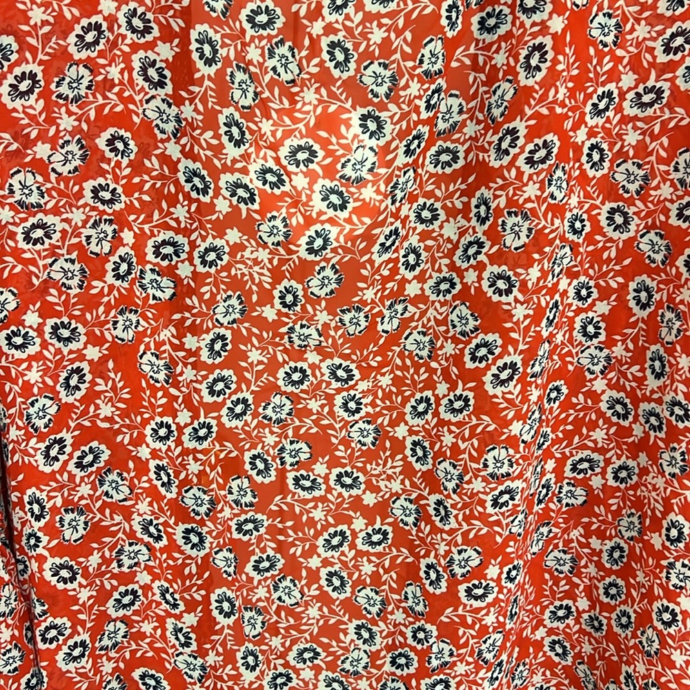 Umgee Red, Navy and White kimono Plus Sizes - Picture 6 of 6